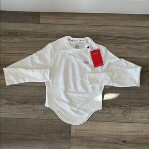 White Long Sleeve Performance Pickleball Shirt